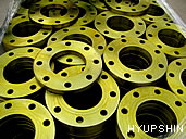 Shandong Hyupshin Flanges Co., Ltd, Forged Flanges, Steel Flanges, Manufacturer, Exporter from Shandong of China, flange clean and  rust prevention