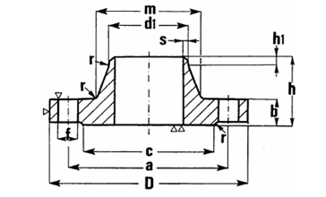 Shandong Hyupshin Flanges Co., Ltd, Forged Flanges, Steel Flanges, Manufacturer, Exporter from Shandong of China, uni weld neck flange, uni wn flange, uni2280, uni2281, uni2282, uni2283, uni2284, wn flanges